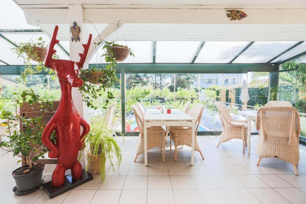 Hotel Aquitaine Capbreton Exterior foto