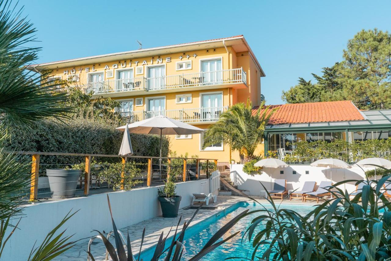 Hotel Aquitaine Capbreton Exterior foto